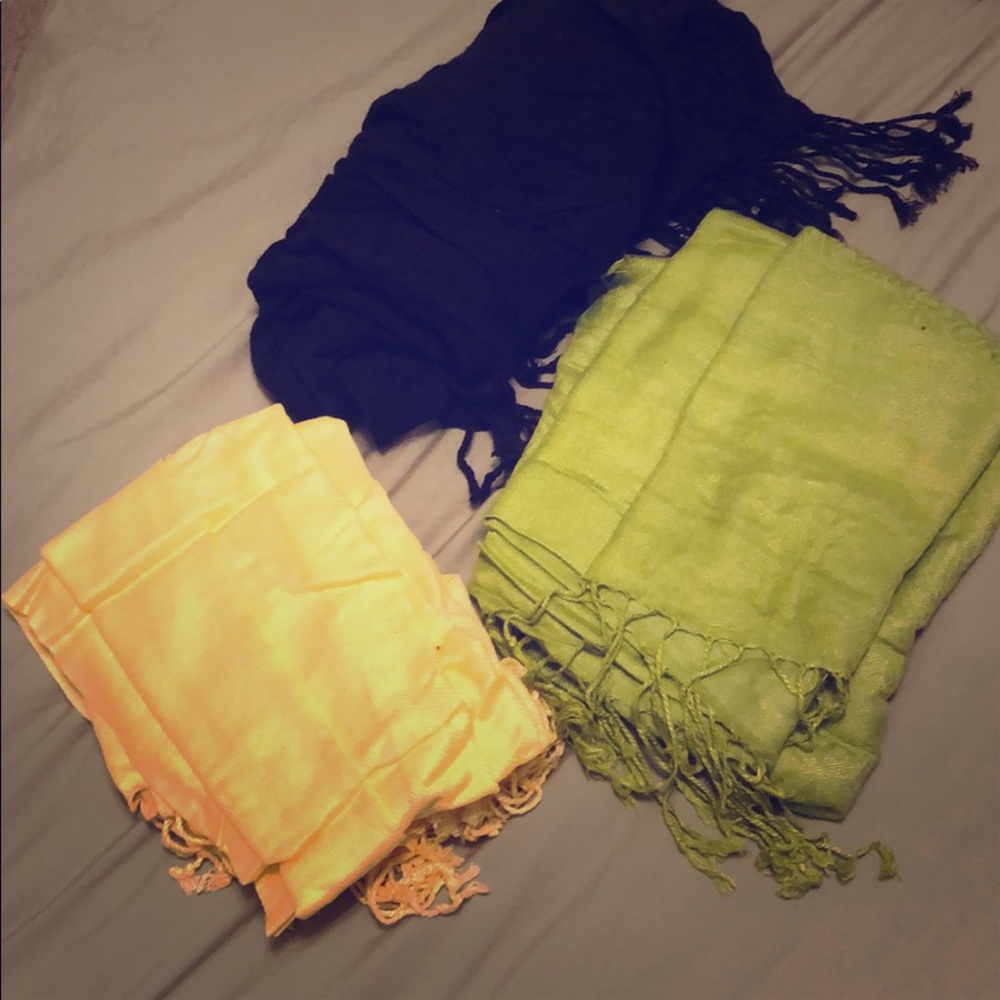3 beautiful pashmina / scarf /scarves